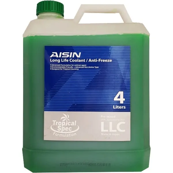 ضد یخ مناسب جک S5 اتوماتیک ضدیخ آیسین مدل Aisin LLC Green سبز ساخت ژاپن-کارهاسپیتال